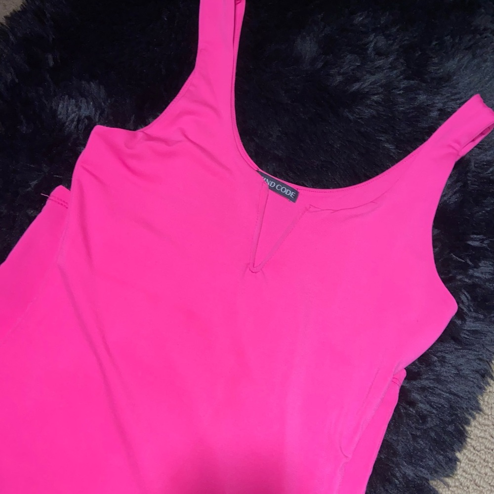 Hot Pink Bodycon Dress
